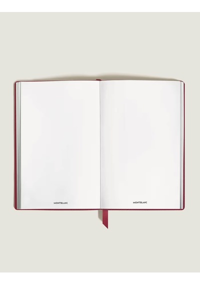 Montblanc Sartorial Deri Kırmızı Küçük Boy Defter 134726
