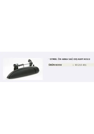 Mıta 03215401 Dis Kapi Kolu Sag 7700426087 7700434718 7700434719