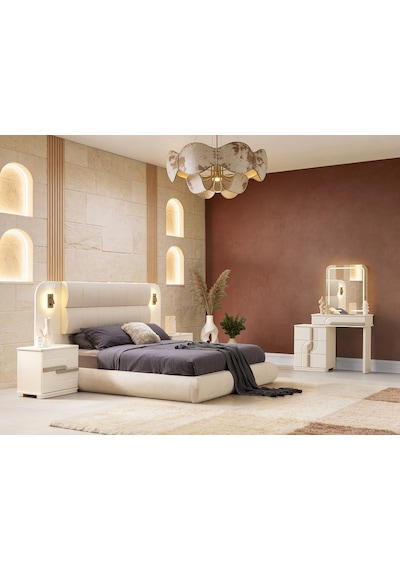 Kaş Mdf Bazalı Yatak Odası Takımı