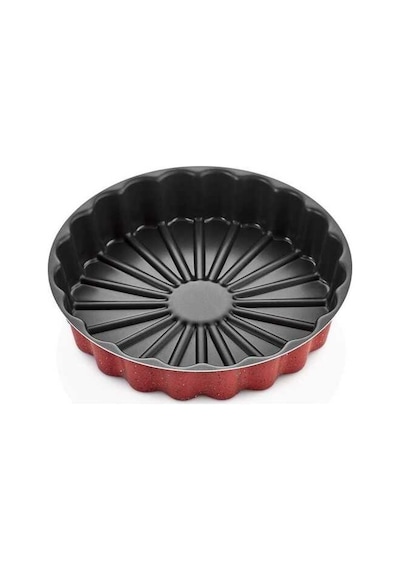 Papilla Bravo 28 Cm Parıltı Kek Kalıbı. Bordo
