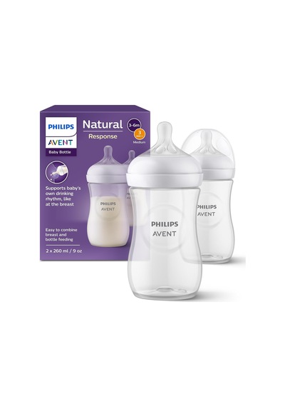 Philips Natural Response Pp 2'li Biberon Seti, 3-6 Ay 260ml Syc903/02