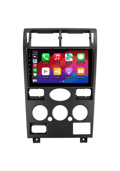 Ford Mondeo Android Multimedya 2001-2004 Carplay Android Auto Navigasyon Kameralı 4gb Ram 32gb 9"