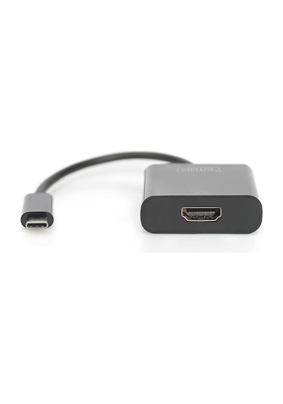 Digitus Usb Tip C Grafik Adaptörü, Usb Type-c - Hdmi Tip A, 4k Ul