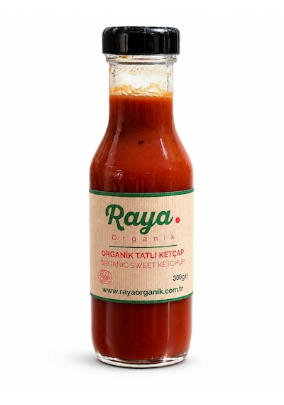 Raya Organik Organik Tatlı Ketçap - 300gr 300 G