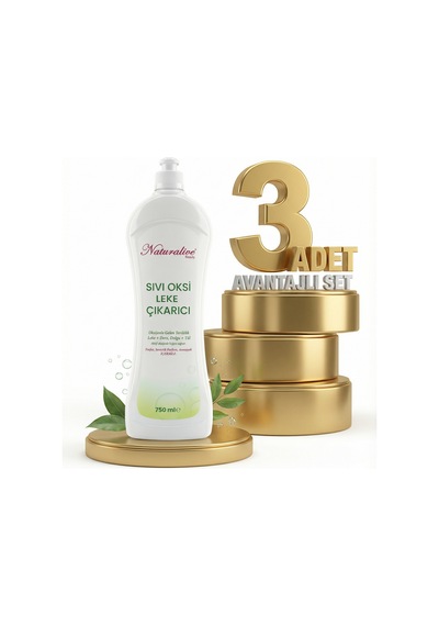 Naturalive Oksi Sıvı Leke Çıkarıcı 3x750 Ml