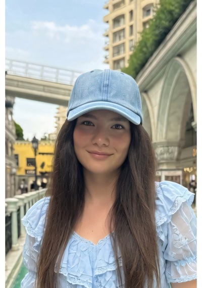 Mollycrush Lüks Klasik Kot Şapka Outdoor Kamp Seyahat Mavi Unisex Denim Kep Koyu Mavi