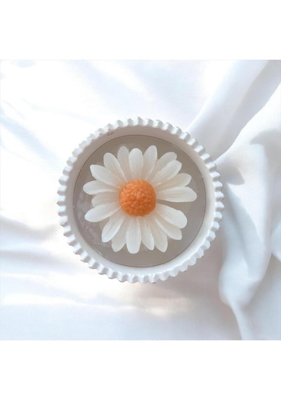 Bernami Mumluk Şamdanpinterest Papatyalı Kokulu Mum Diğer