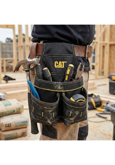 Cat Da980569nj Kemer Askılı Ağır Hizmet Bel Alet Çantası Fr Da980569nj
