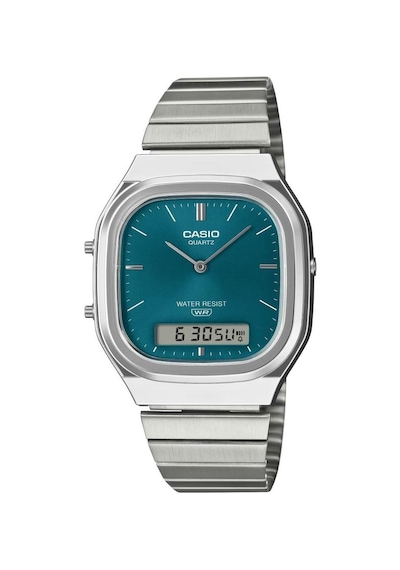 Aq-240e-3adf Casio Retro Unisex Kol Saati Gri