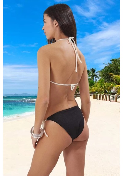 Ersefa Tasarım Bikini Takımı Uv Korumalı Ergonomik Kesim Klora Dayanıklı Siyah