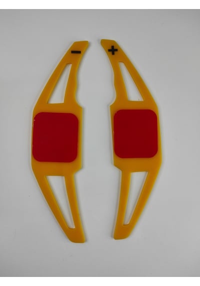 Volkswagen Fox F1 Kulakçık Pedal Shift Sarı Pleksi