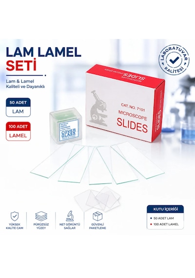 Lam Lamel Seti - 50 Adet Lam 100 Adet Lamel