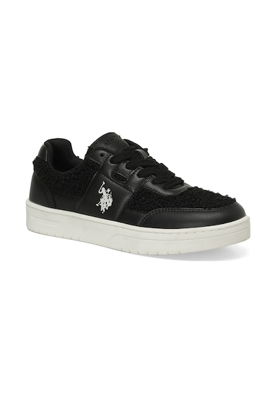 U.s. Polo Assn. Vıolet 4pr Siyah Kadın Sneaker 000000000101885402 Siyah