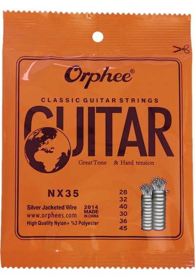 Orphe Nx35 Klasik Gitar Teli Takım Hard Tension
