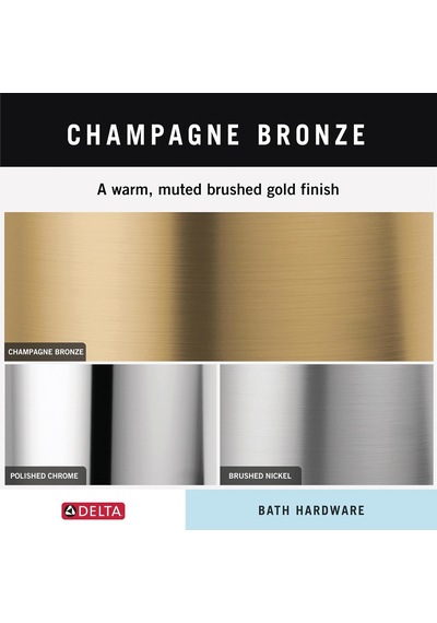 Faucet 73846-cz Lahara Duvara Monte Havlu Halkası Şampanya Bronz