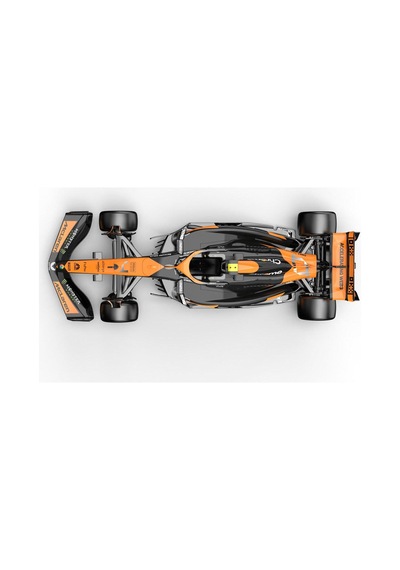 1:43 Mclaren Mcl38 F1 Çek Bırak Metal Araba - Diecast Miami Gp Formula Yarış Aracı