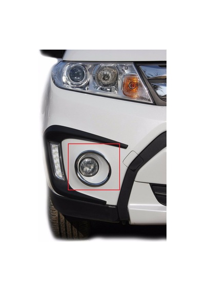 Suzuki Vitara 4 Gündüz Farı Çerçevesi Krom 2016 ve Sonrası