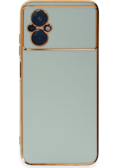 Newface Xiaomi Poco M5 Kılıf Volet Silikon - Açık Yeşil Açık Yeşil