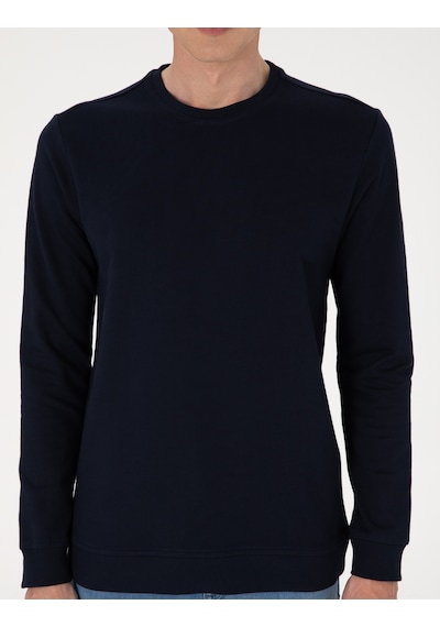 Pierre Cardin Erkek Lacivert Sweatshirt 50314054-vr033 Lacivert