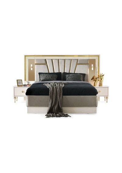 Askar Mdf Bazalı Karyola Ve Başlık 160 x 200 CM