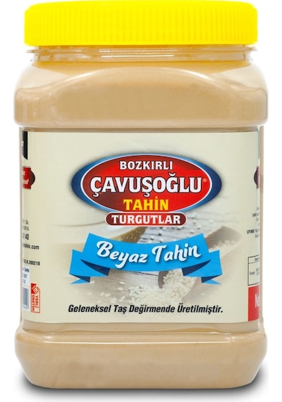 Az Kavrulmuş Beyaz Tahin Bozkır Tahini 930 Gr X 12 Adet