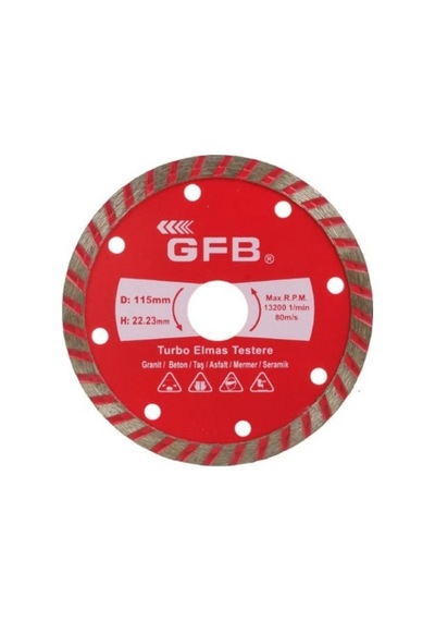 Gfb Turbo Elmas Testere 115mm Gfb 2385