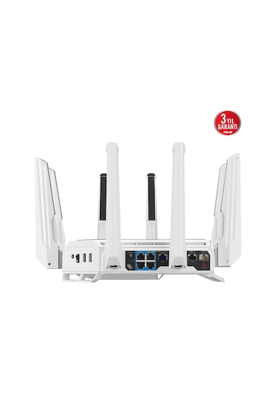 Asus Rog Rapture Gt-be19000aı Wifi 7 Router Beyaz