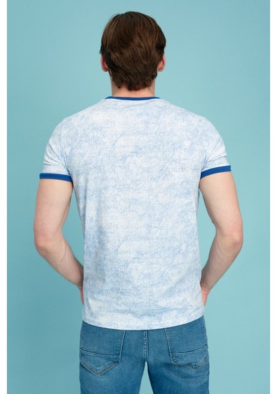 LOFT Regular Fit Erkek Tshirt K.kol Lf2029655 Q1.v1 Beyaz