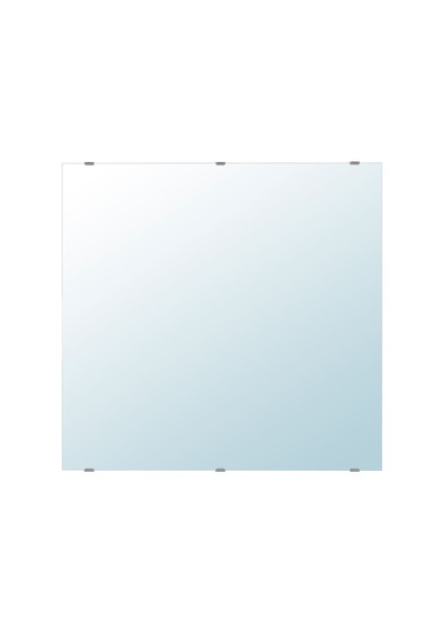Ikea Lettan Banyo Aynası 100x95 Cm Şeffaf