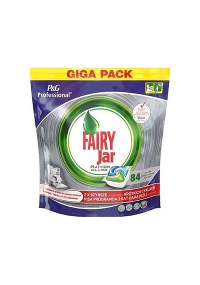 Fairy Fairy Jar Platinum Bulaşık Makinesi Kapsülü 84´Lü