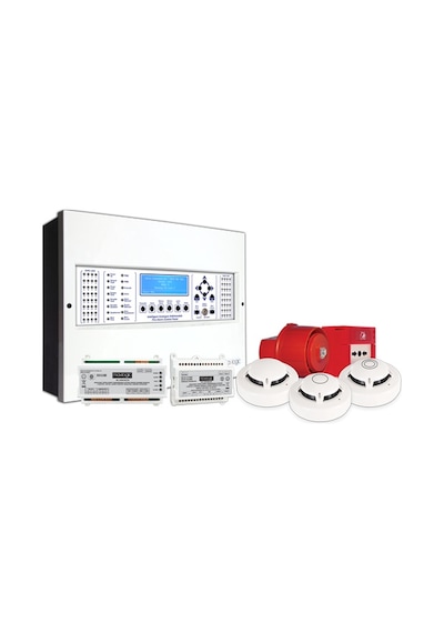 Maxlogic Ml-1233/m Akıllı Adresli Yangın Alarm Santralı, 3 Çevrim, 381 Adres, Marin Sertifikalı