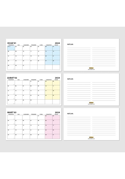 2027 Takvimi, Aylık Planlama, 2027 Masa Takvimi, 2027 Calendar, Monthly Planning, 2027 Desk Calendar Siyah