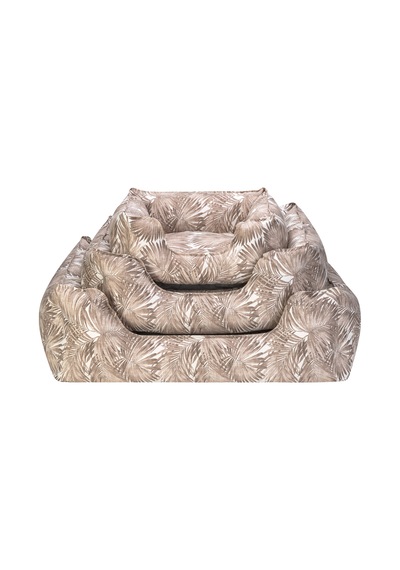 Hnrlıshp Pet Comfort Alpha Açık Kahverengi-beyaz Kedi Ve Köpek Yatağı S 60x50cm