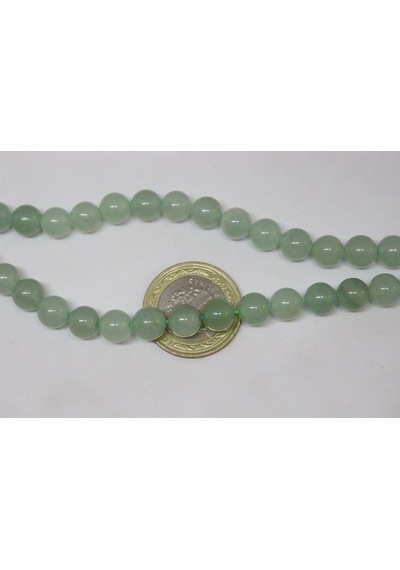Aventurin Taşı Açık Renk YARIM Dizi 8mm (18cm uzunluğundadır)