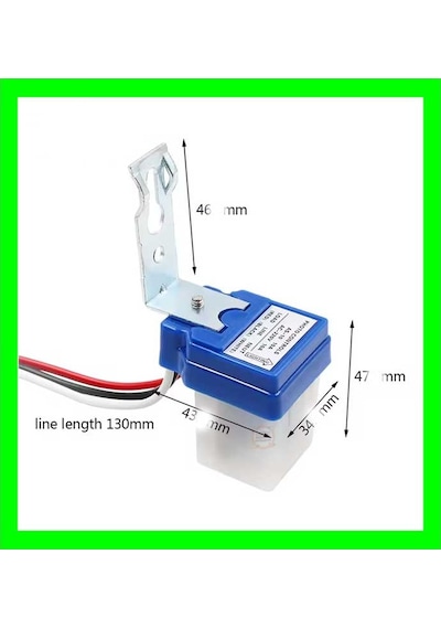 Aso-as-10 Dc-ac 12v Fotosel Otomatik Işık Sensörü-sokak Lamba Fot