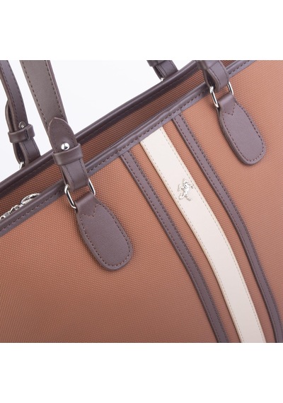 Nas Bag Kadın Omuz Çantası Spor Şık Ayarlanabilir Omuz Askılı Taba Kahve Kum Lacst 33x27x12 Cm taba Taba