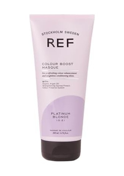 Ref Colour Boost Masque Platinum Blonde 200 Ml - Renk Artışı Sağlayan Parlatıcı Maske