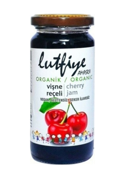 Lütfiye Organik Vişne Reçeli 280 G