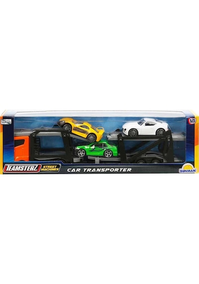 Transporter 3'lü Araç Seti İle Miniklere Unutulmaz Eğlenceler