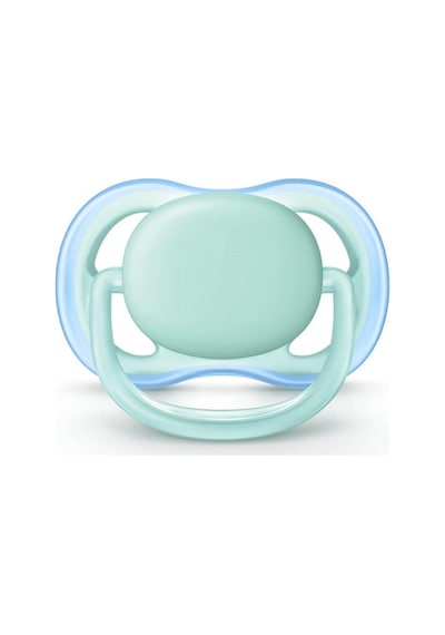 Philips Avent Ultra Air Night 2li Silikon Emzik 6-18 Ay Erkek Mor - Pembe