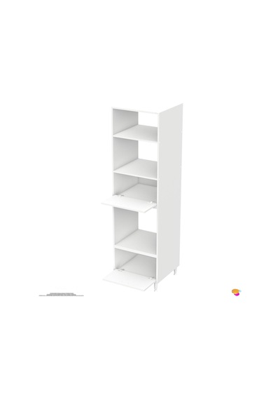 Modilayn Anka 60x217x56 Cm Boyutunda Ankastre 2 Kapaklı Mini/midi Mikrodalga Fırın Dolabı Beyaz Modilayn Anka 60x217x56 Cm Boyutunda Ankastre 2 Kapaklı Mini/midi Mikrodalga Fırın Dolabı Beyaz