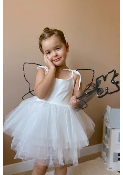 Le Mabelle Siyah Pullu 2'li Kelebek Kanat Asa Set Siyah