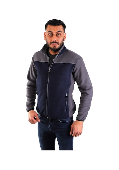 Eser - Katyonik Polar - Lacivert,gri - Slim Fit