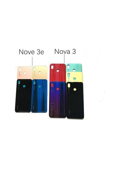 Gmr Huawei Nova 3 Par-lx1 Par-lx9 Arka Pil Batarya Kapağı Açık Mavi