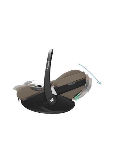 Maxi-Cosi Pebble Slidetech Tam Yatabilen 0-13 kg Ana Kucağı ve Oto Koltuğu Twillic Truffle