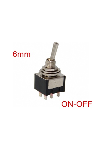Mr-144 Toggle Swıtch On-off 6 Bacaklı Mts-202