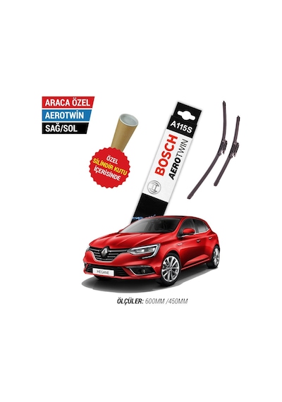 Bosch Aerotwin A115S Renault Megane 4 Silecek (2016-2024)