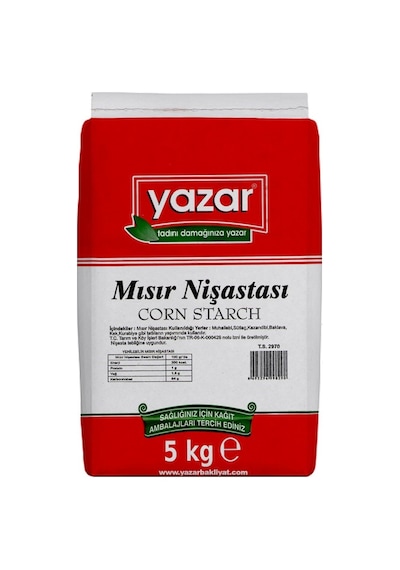 Yazar Mısır Nişastası 5 KG