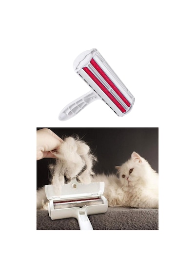 Buffer Kulak Modelli Hazneli Kedi Köpek Halı Kıl Tüy Toplayıcı