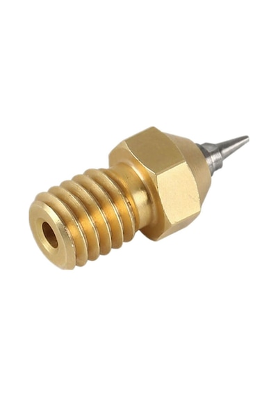 Koodmax 3d Yazıcı Nozzle M6 V5 V6 E3d Çelik Pirinç Mk8 Ekstrüder Memesi Baskı Kafası 0.2mm 1.75mm